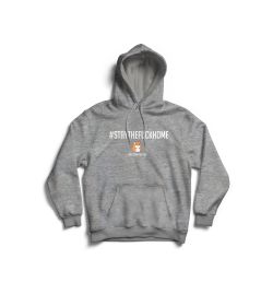 STAYTHEFUCKHOME mit Hamster Hoodie